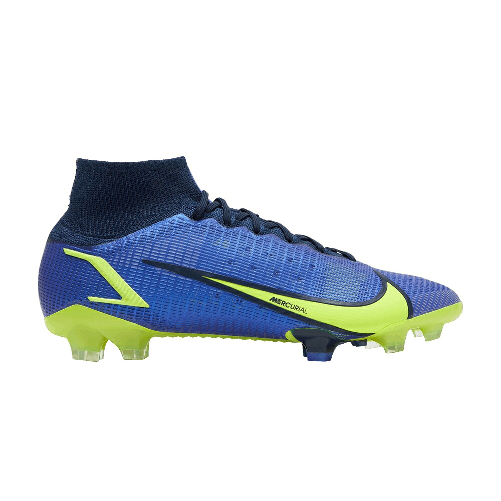ナイキ エリート 青み 青色 \u0027RECHARGE PACK\u0027 スニーカー メンズ NIKE MERCURIAL SUPERFLY 8 ELITE FG / SAPPHIRE BLUE VOID VOLT