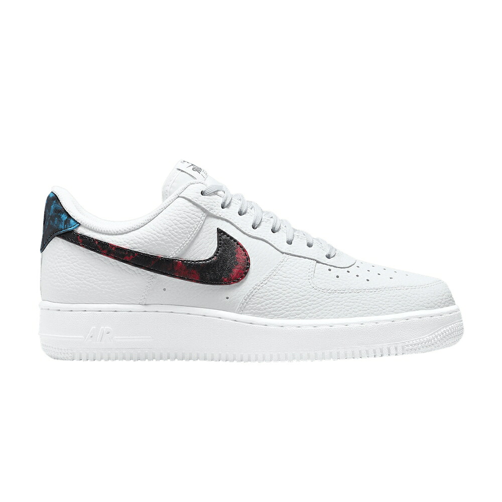 ナイキ 白いこと 白いこと クリムゾン レーザ 青味 青味 空軍 \u0027TIE DYE\u0027 スニーカー メンズ NIKE AIR FORCE 1 LOW / WHITE BRIGHT CRIMSON LASER BLUE