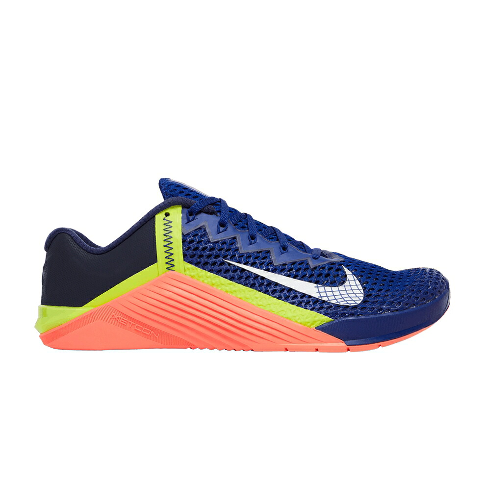 ナイキ 青碧 青色 ディープ \u0027DEEP MANGO\u0027 スニーカー メンズ NIKE METCON 6 ROYAL BLUE BRIGHT / DEEP ROYAL BLUE BRIGHT MANGO メンズ靴-靴