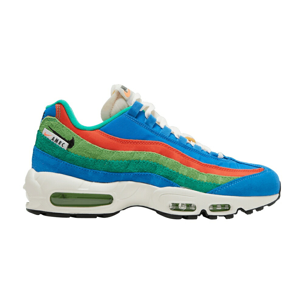 ナイキ マックス クラブ 青色 ブルー 黒色 ブラック ローマ エアマックス RUNNING BLUE スニーカー メンズ NIKE AIR MAX 95 SE CLUB - LIGHT PHOTO / LIGHT PHOTO BLUE BLACK ROMA