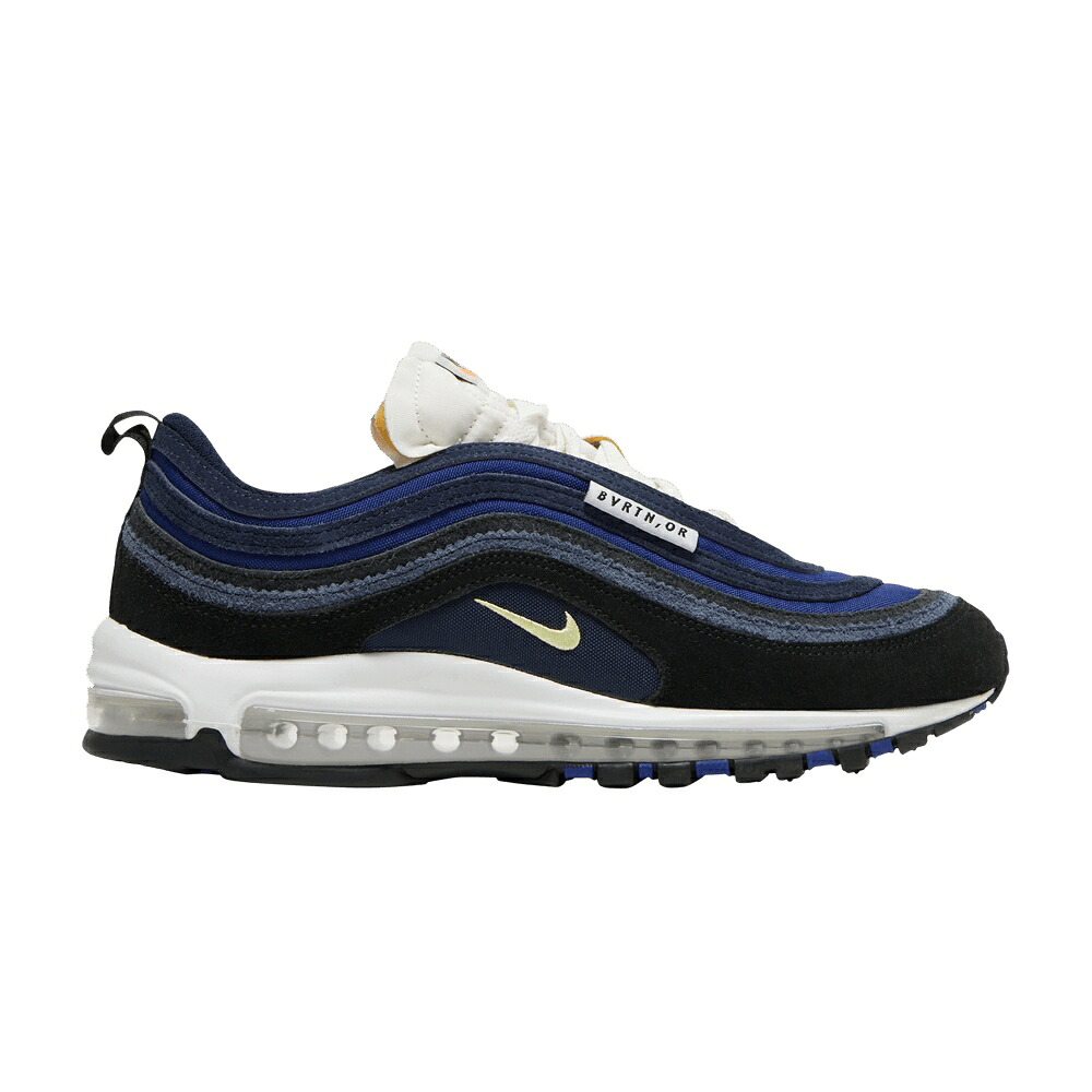 ナイキ マックス 野球クラブ 黒いこと 黒いこと ディープ エア湖マックス \u0027RUNNING BLUE\u0027 スニーカー メンズ NIKE AIR MAX 97 SE CLUB - / BLACK LIGHT ZITRON DEEP ROYAL