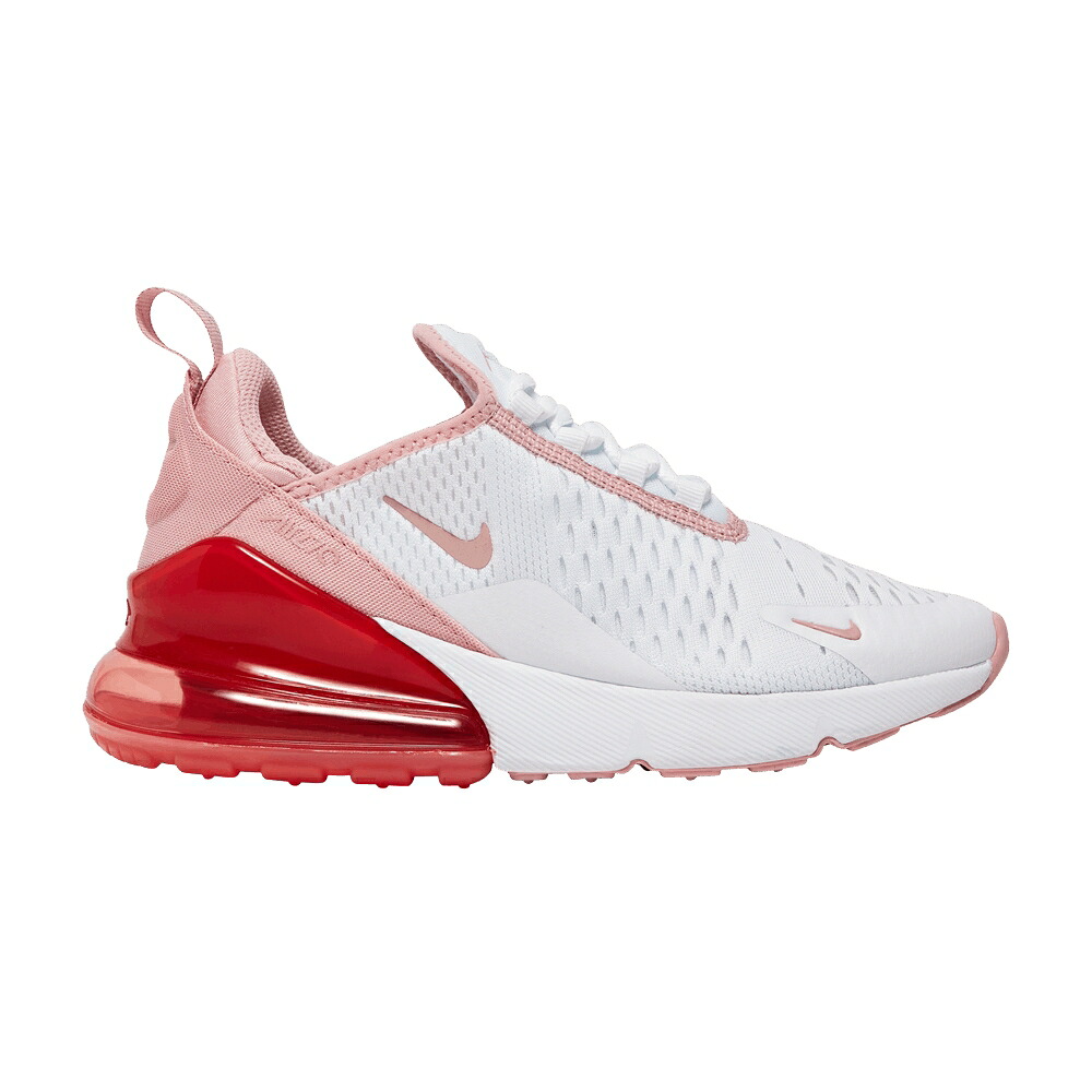 ナイキ マックス サクラ色 白いこと 白いこと 大気圏マックス \u0027WHITE GLAZE\u0027 お坊っちゃん キッズ NIKE AIR MAX 270 GS PINK / WHITE PINK SALT PINK GLAZE もの言う花 マタニティ スニーカー