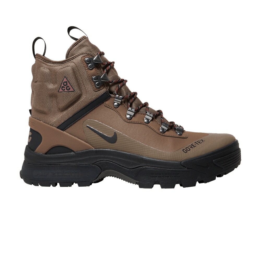 ナイキ ズーム ゴアテックス 茶色 ブラウン 黒色 ブラック TRAILS BROWN スニーカー メンズ NIKE ACG ZOOM GAIADOME GORE-TEX END / TRAILS END BROWN BLACK