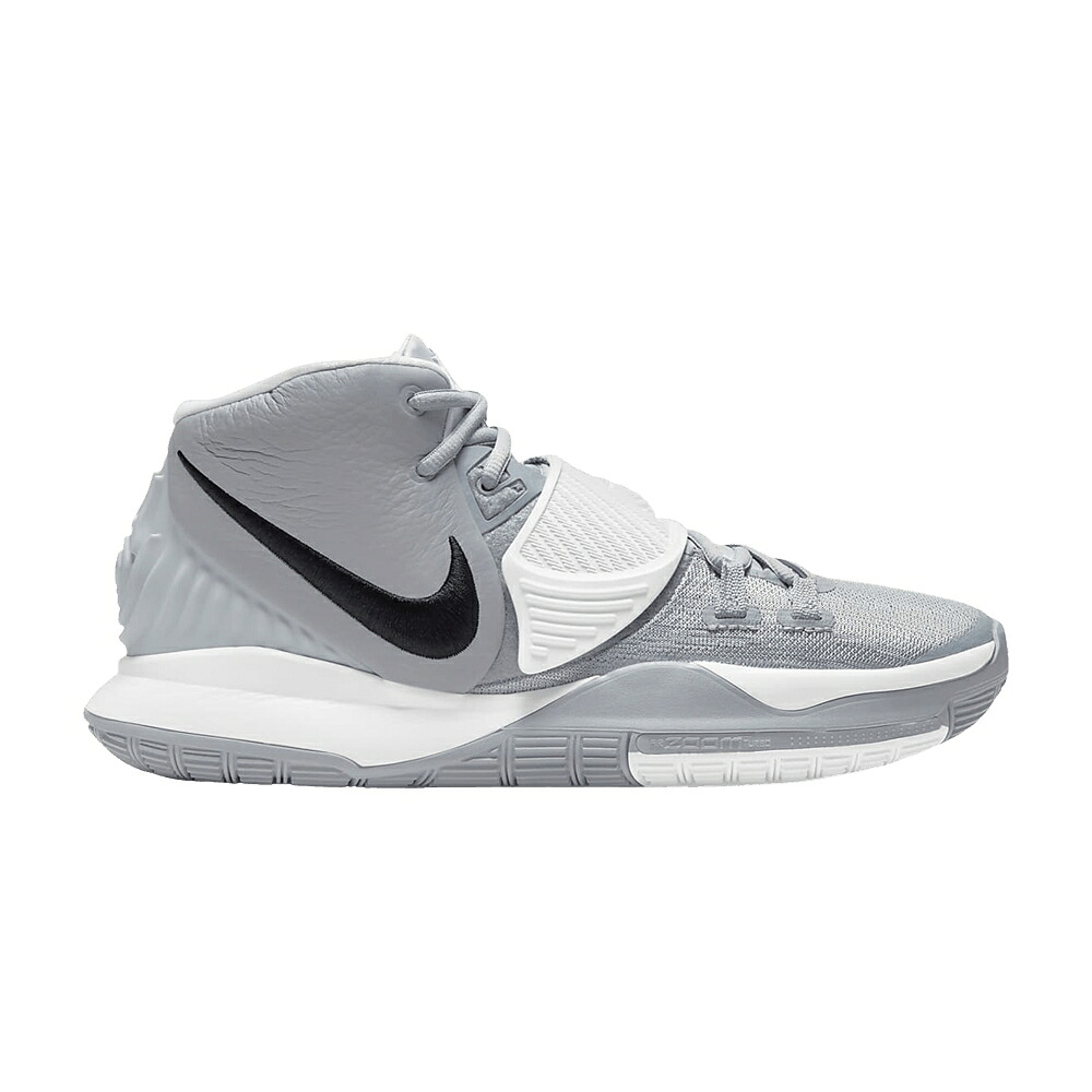 ナイキ カイリー 銀色 シルバー 黒色 ブラック 白色 ホワイト 'FLAT SILVER' スニーカー メンズ NIKE KYRIE 6 TB / FLAT SILVER BLACK WHITE｜スニケス
