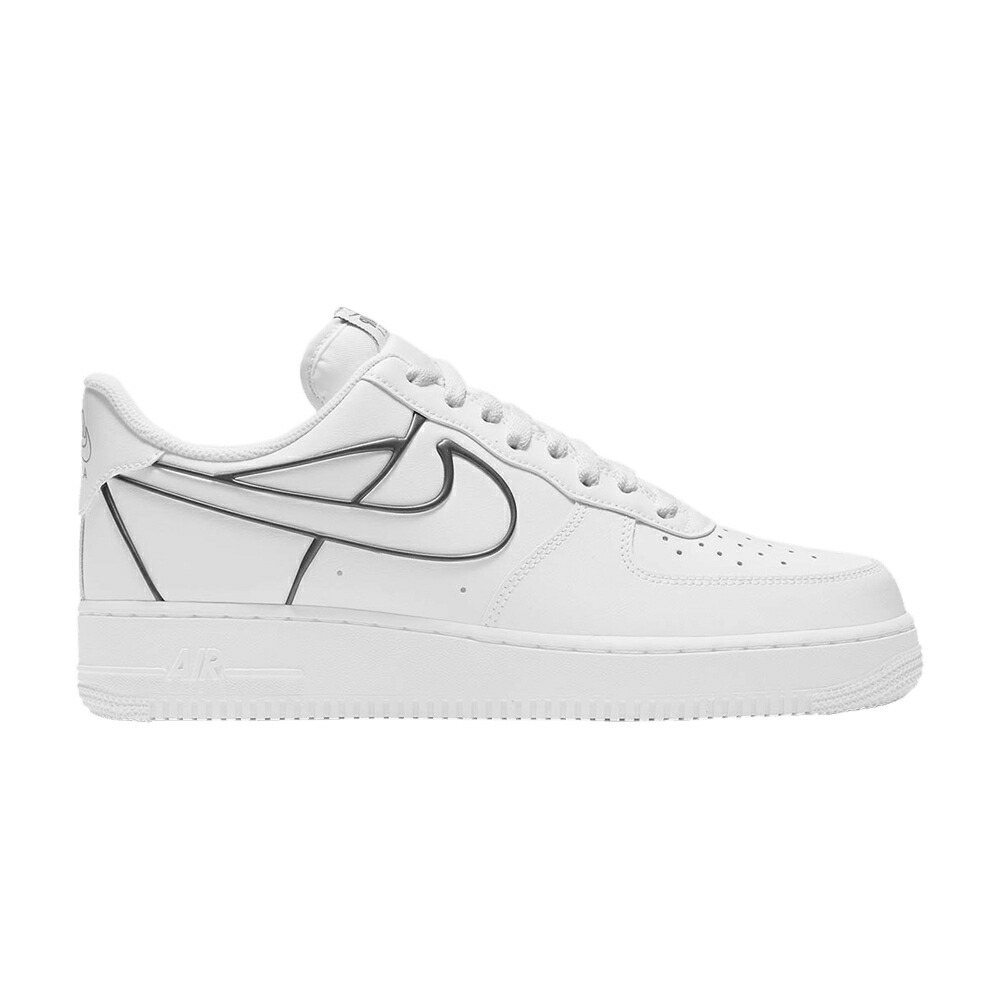 ナイキ 白いこと 白いこと 空軍 \u0027WHITE PEWTER\u0027 スニーカー メンズ NIKE AIR FORCE 1 LOW METALLIC / WHITE WHITE METALLIC PEWTER