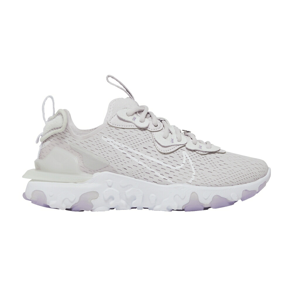 ナイキ リアクト 白色 ホワイト 'VENICE LILAC' スニーカー レディース NIKE WMNS REACT VISION / VENICE PHOTON DUST WHITE LILAC|スニケス