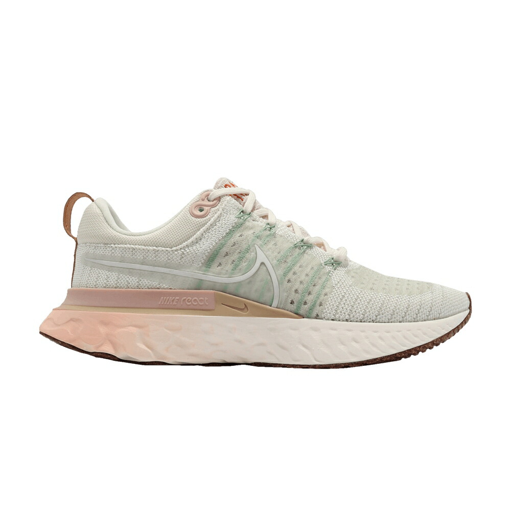ナイキ リアクト ラン フライニット 白色 ホワイト CASHMERE スニーカー レディース NIKE WMNS REACT INFINITY RUN FLYKNIT 2 / CASHMERE WHITE SAIL