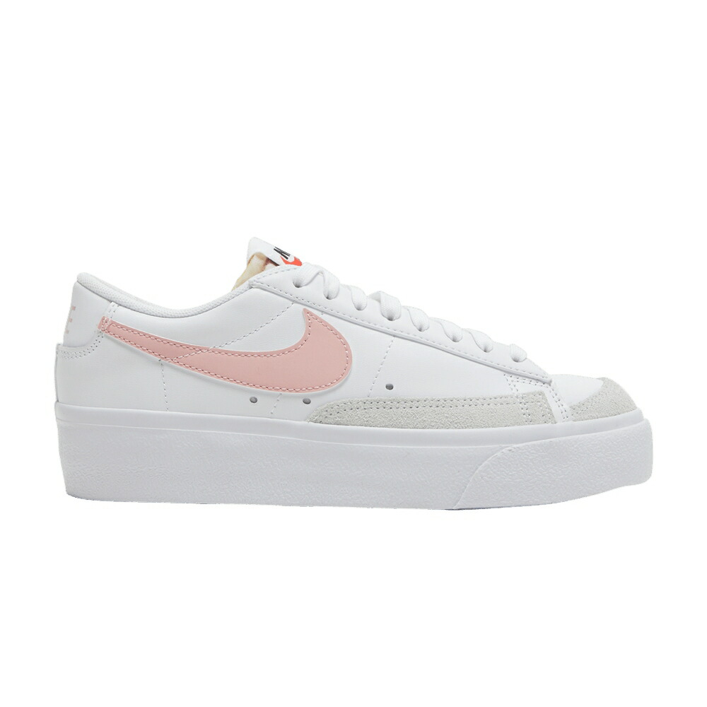 ナイキ ブレイザー サクラ色 白いこと 白いこと 黒いこと 黒いこと \u0027WHITE GLAZE\u0027 スニーカー レディース NIKE WMNS BLAZER LOW PLATFORM PINK / WHITE SUMMIT WHITE BLACK PINK