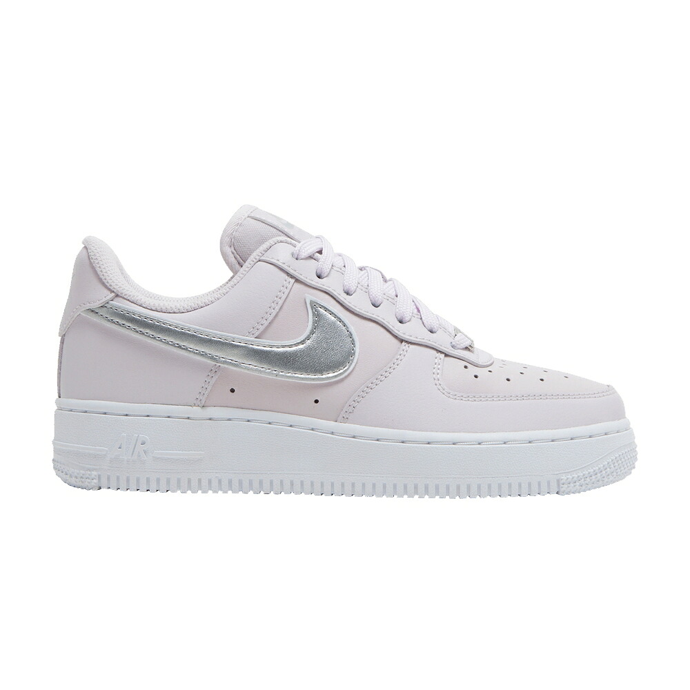 ナイキ しろがね色 しろがね色 白いこと 白いこと 空軍 \u002707 \u0027VENICE SILVER\u0027 スニーカー レディース NIKE WMNS AIR FORCE 1 ESSENTIAL METALLIC / VENICE METALLIC SILVER WHITE
