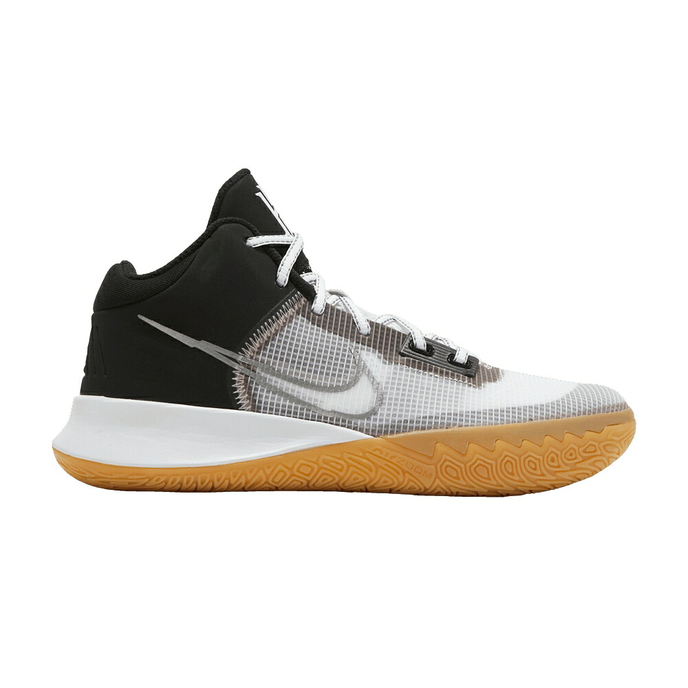 ナイキ カイリー フライトラップ クール 黒色 ブラック 白色 ホワイト 茶色 ブラウン 'BLACK GREY' スニーカー メンズ NIKE KYRIE FLYTRAP 4 COOL / BLACK WHITE GUM LIGHT BROWN|スニケス