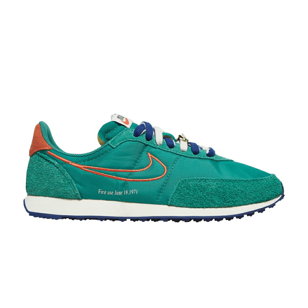 ナイキ ワッフル トレーナー 緑 グリーン ディープ 青色 ブルー FIRST NOISE スニーカー メンズ NIKE WAFFLE TRAINER 2 USE - GREEN / GREEN NOISE SAIL DEEP ROYAL BLUE
