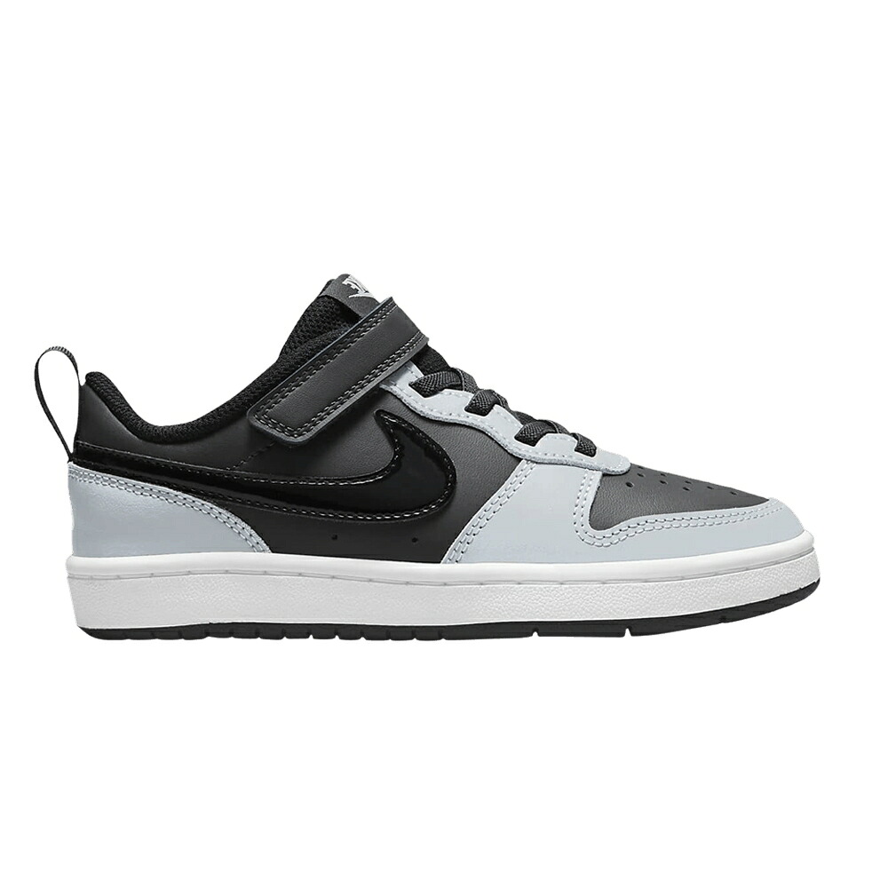 ナイキ コート スタジアム 灰色 グレー ピュア コートバーロウ 'ANTHRACITE GREY' ジュニア キッズ NIKE COURT BOROUGH LOW 2 PS STADIUM / ANTHRACITE STADIUM GREY PURE ベビー マタニティ スニーカー