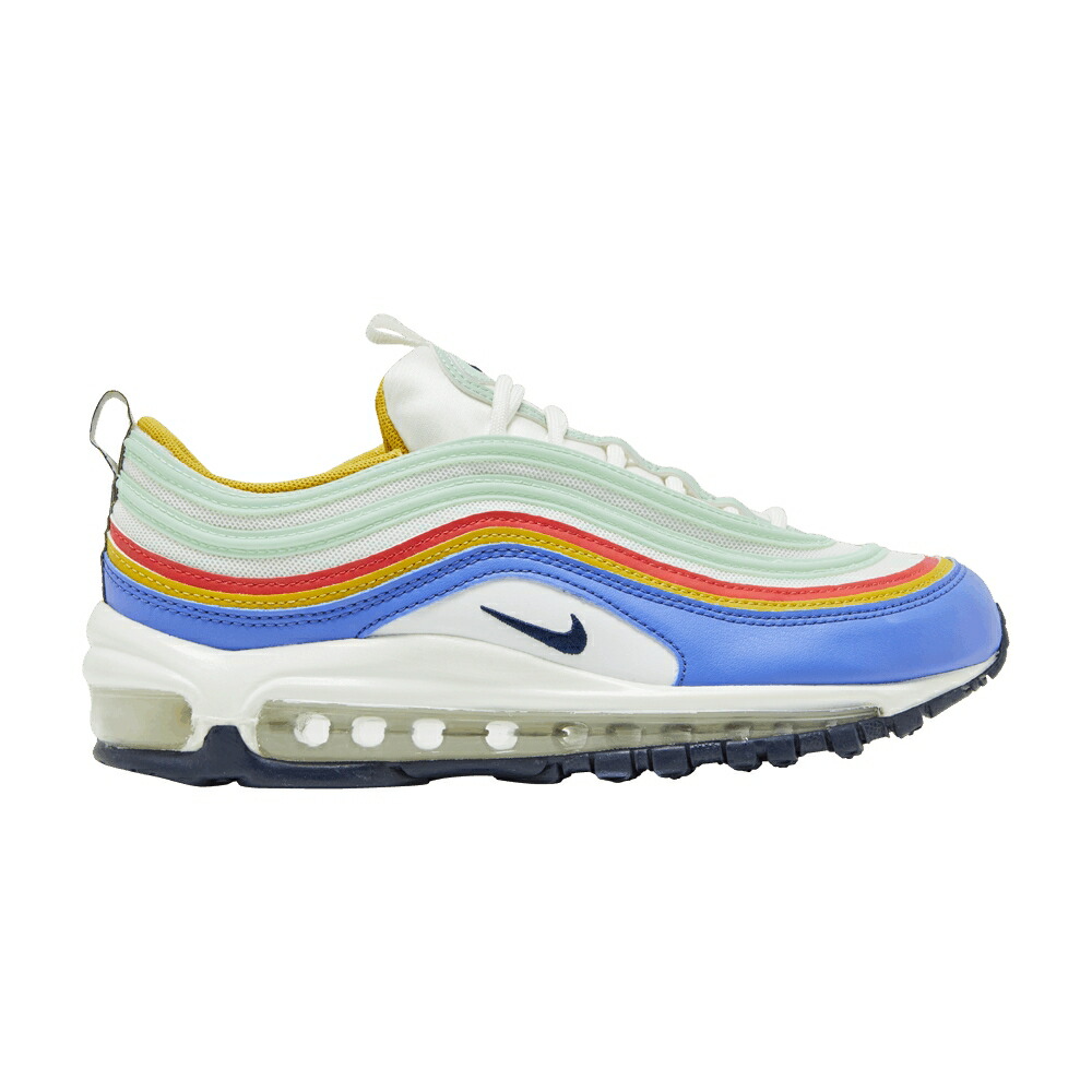 ナイキ マックス 白色 ホワイト エアマックス MULTICOLOR スニーカー レディース NIKE WMNS AIR MAX 97 MULTI-COLOR / SUMMIT WHITE SAPPHIRE PISTACHIO