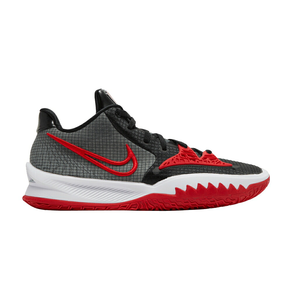 ナイキ カイリー 黒色 ブラック 赤 レッド 白色 ホワイト 'BLACK RED' スニーカー メンズ NIKE KYRIE LOW 4 TB UNIVERSITY / BLACK UNIVERSITY RED WHITE
