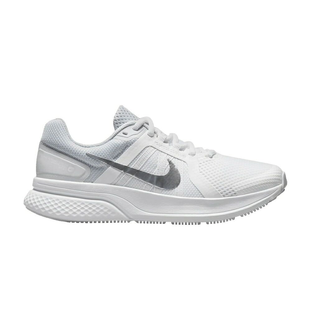 ナイキ ラン 白色 ホワイト ピュア プラチナム 'WHITE SILVER' スニーカー レディース NIKE WMNS RUN SWIFT 2 METALLIC / WHITE PURE PLATINUM METALLIC|スニケス