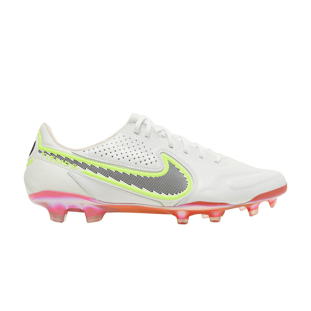 ナイキ ティエンポ レジェンド エリート 白色 ホワイト クリムゾン ピンク ブラスト 'RAWDACIOUS' スニーカー メンズ NIKE TIEMPO LEGEND 9 ELITE FG / WHITE BRIGHT CRIMSON PINK BLAST