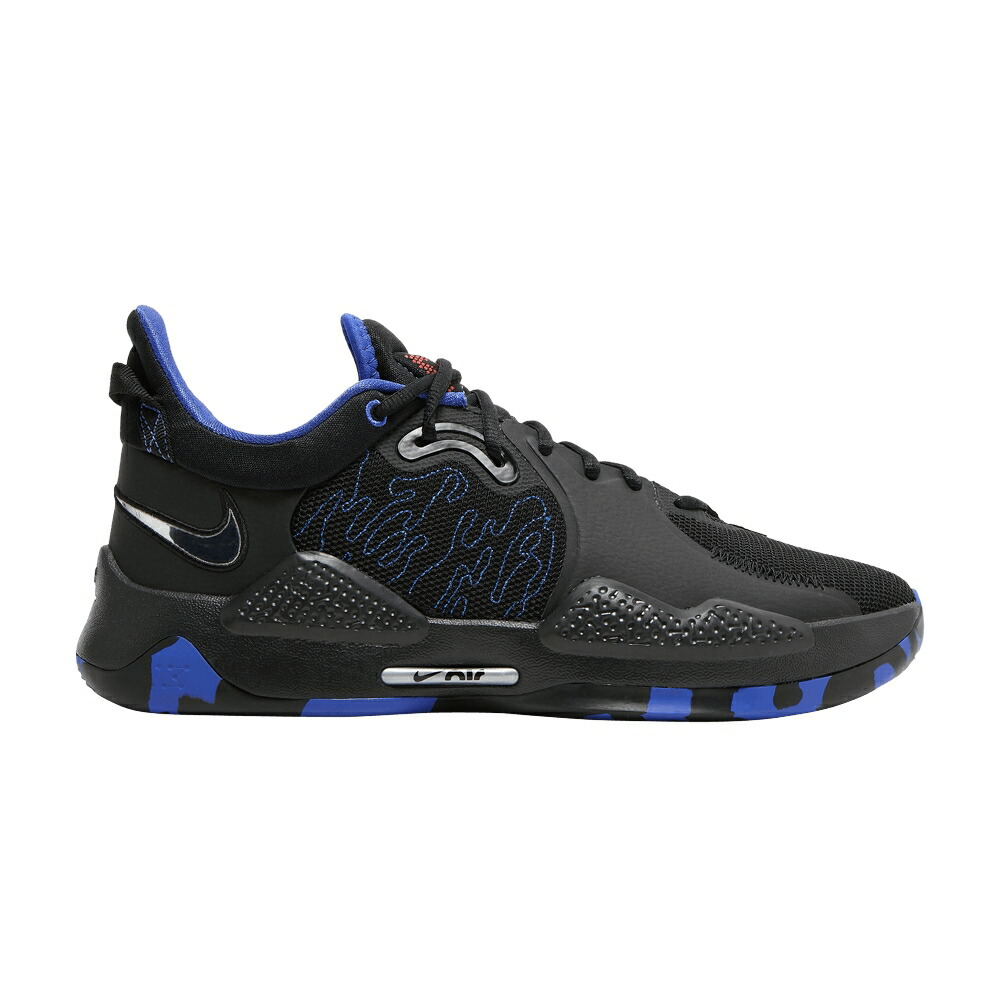 ナイキ 黒色 ブラック クリムゾン メタル 'CLIPPERS AWAY' スニーカー メンズ NIKE PG 5 EP / BLACK LAPIS BRIGHT CRIMSON METAL