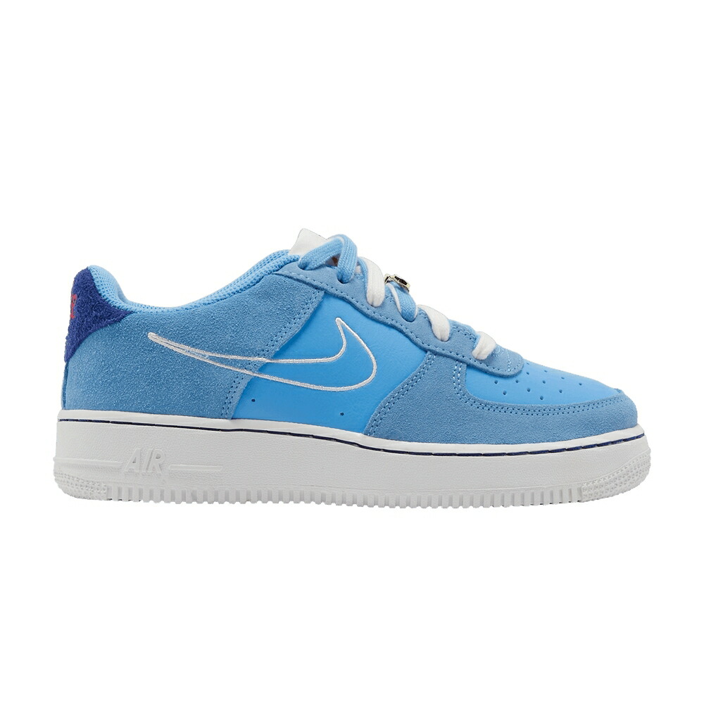 ナイキ 青色 ブルー ディープ エアフォース 'UNIVERSITY BLUE' ジュニア キッズ NIKE AIR FORCE 1 LV8 S50 GS / UNIVERSITY BLUE DEEP ROYAL BLUE ベビー マタニティ スニーカー