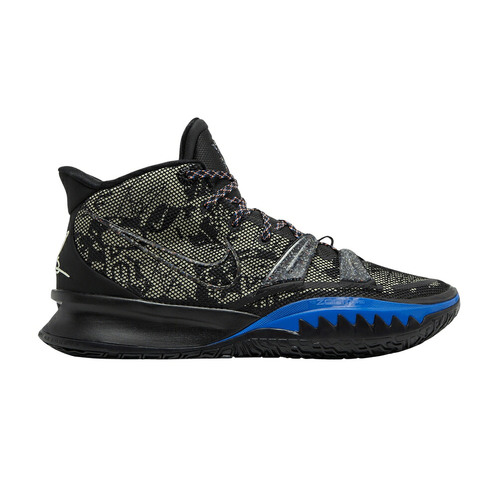 ナイキ カイリー 黒いこと 黒いこと 菩提樹 橙 オレンジ色 \u0027GRIND\u0027 スニーカー メンズ NIKE KYRIE 7 EP / BLACK LIME ICE TOTAL ORANGE