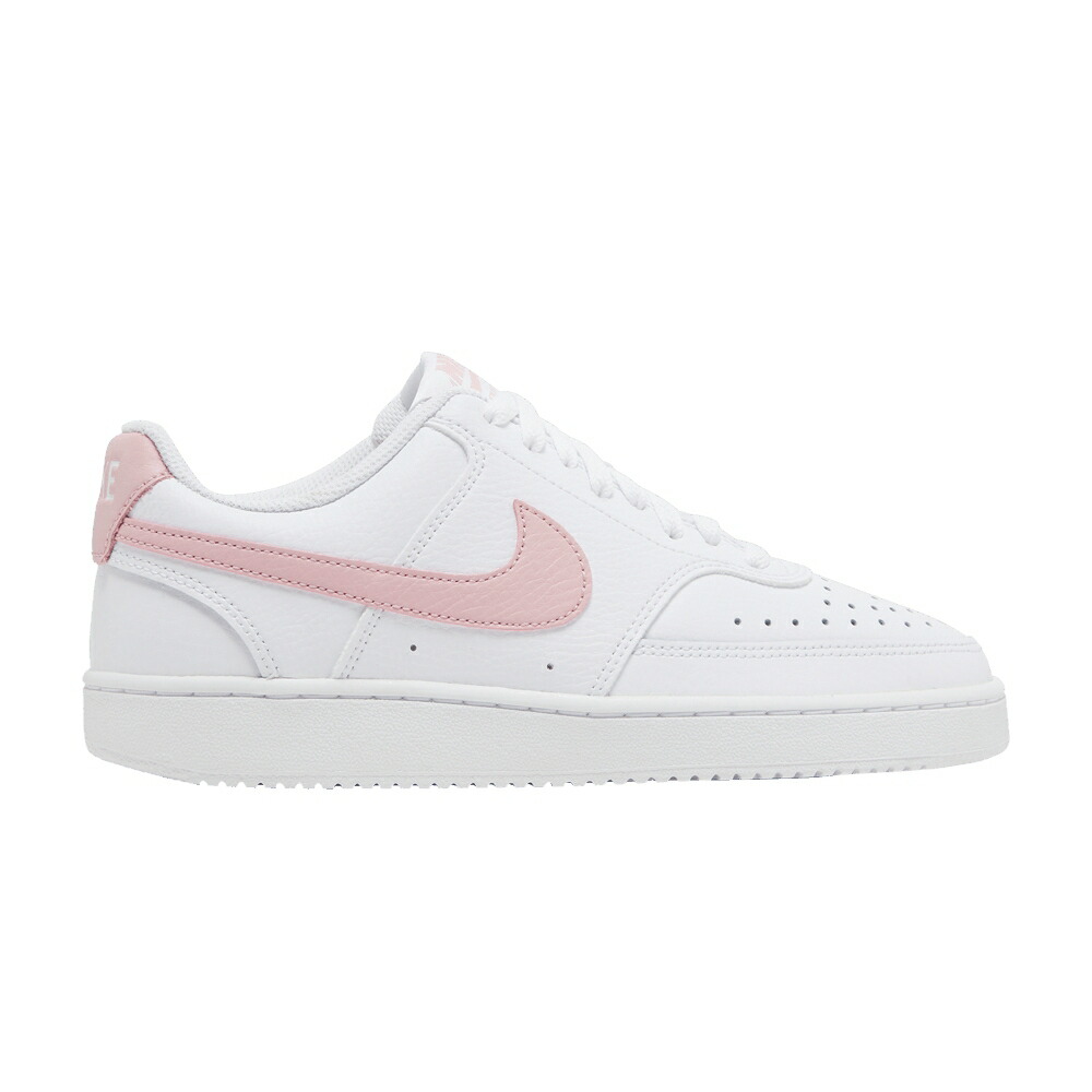 ナイキ コート ピンク 白色 ホワイト WHITE GLAZE スニーカー レディース NIKE WMNS COURT VISION LOW PINK / WHITE PINK GLAZE