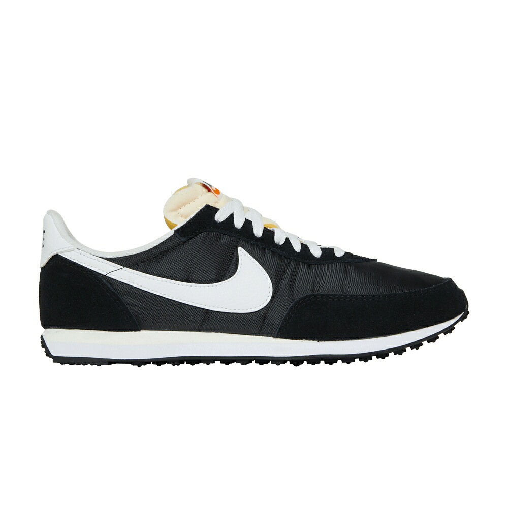 ナイキ ワッフル トレーナー 黒色 ブラック 橙 オレンジ 白色 ホワイト 'BLACK WHITE' スニーカー メンズ NIKE WAFFLE TRAINER 2 / BLACK SAIL TOTAL ORANGE WHITE|スニケス