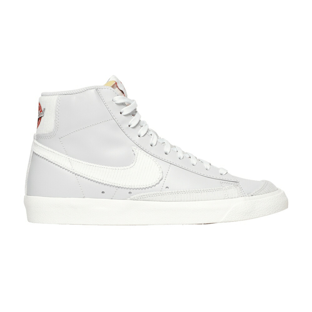 ナイキ ブレイザー ミッド 灰色 グレー 赤 レッド 77 VAST GREY スニーカー メンズ NIKE BLAZER MID EMB / VAST GREY VAST GREY CHILE RED