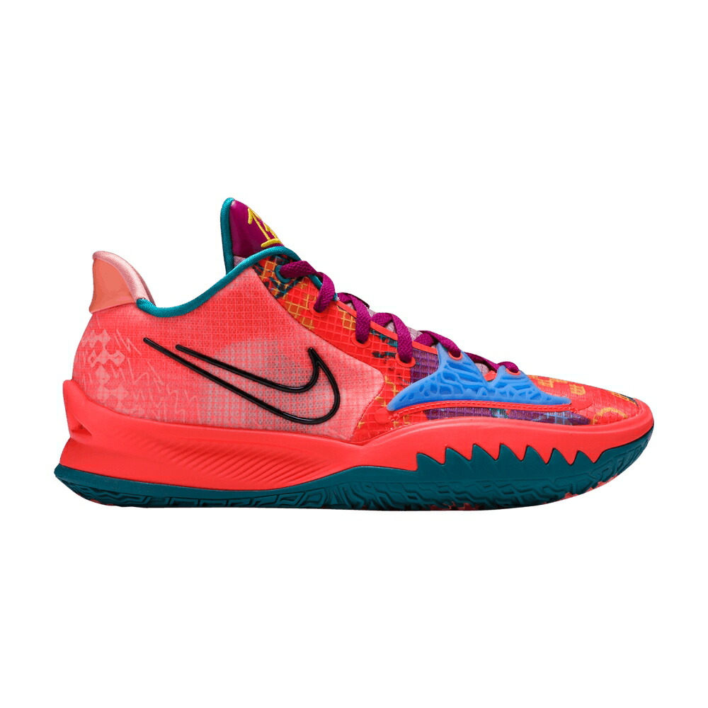 ナイキ カイリー クリムゾン 赤 レッド 1 PEOPLE スニーカー メンズ NIKE KYRIE LOW 4 WORLD 1 / BRIGHT CRIMSON PLUM RED