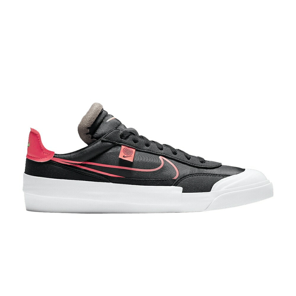 ナイキ 黒色 ブラック クリムゾン 緑 グリーン ストライク 'WORLDWIDE CRIMSON' スニーカー メンズ NIKE DROP TYPE HBR - BLACK FLASH / BLACK FLASH CRIMSON GREEN STRIKE|スニケス