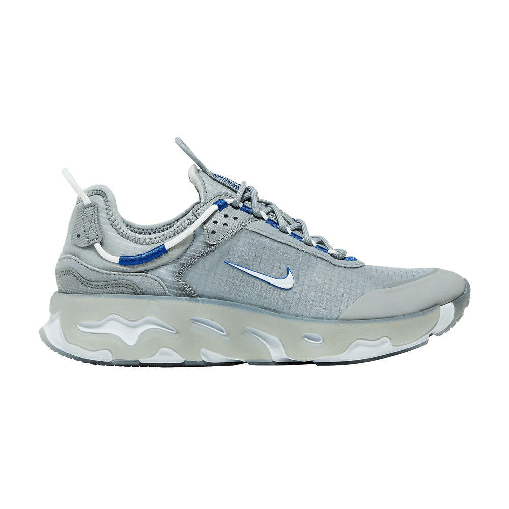 ナイキ リアクト 灰色 グレー 'LIGHT ROYAL' スニーカー メンズ NIKE REACT LIVE SMOKE GREY HYPER / LIGHT SMOKE GREY PARTICLE GREY|スニケス
