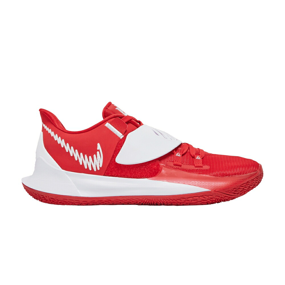 ナイキ カイリー 赤 赤いこと 白いこと 白いこと \u0027UNIVERSITY RED\u0027 スニーカー メンズ NIKE KYRIE LOW 3 結核症 / UNIVERSITY RED WHITE WHITE