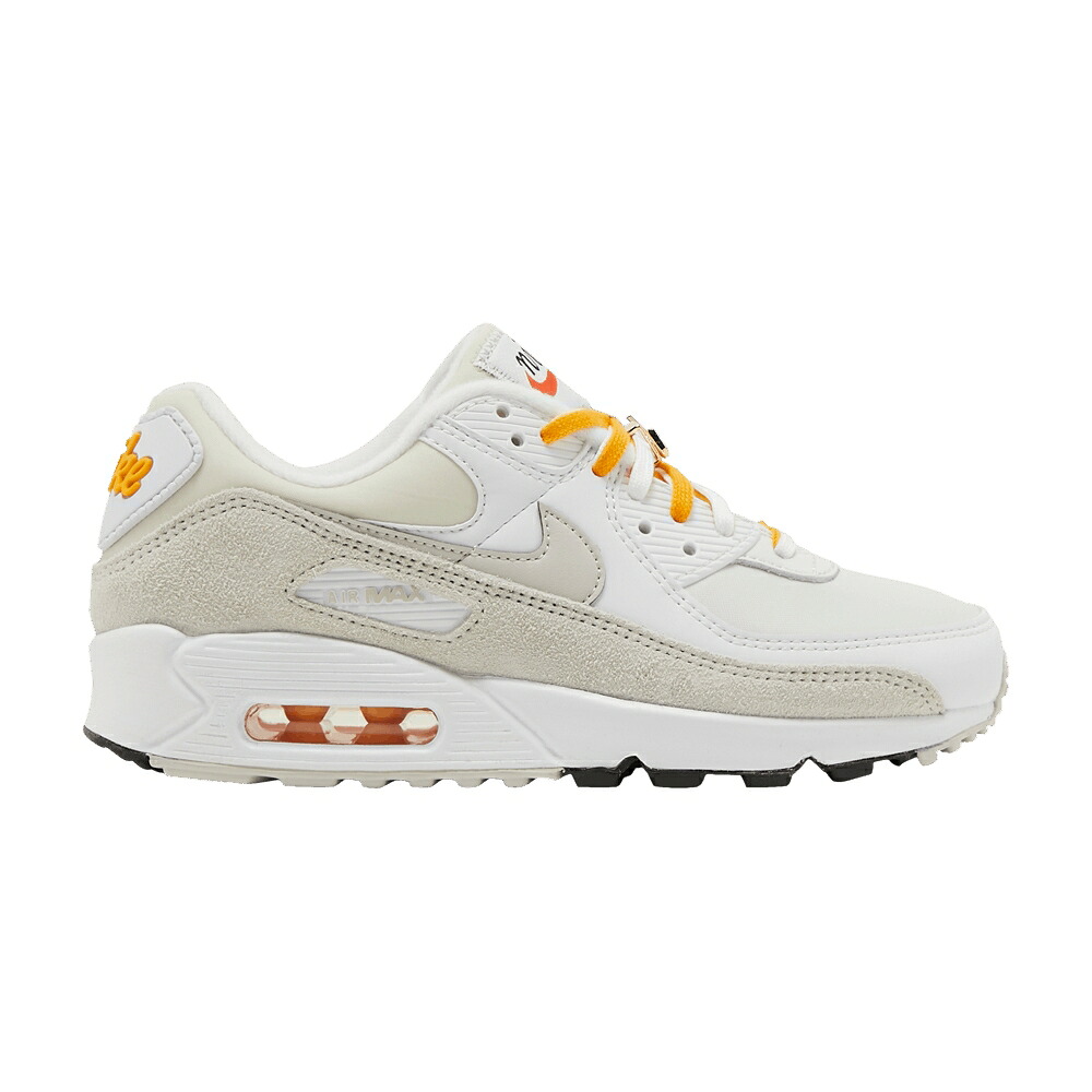 ナイキ マックス 白いこと 白いこと ゴールド 大気圏マックス \u0027FIRST GOLD\u0027 スニーカー レディース NIKE WMNS AIR MAX 90 SE USE - WHITE UNIVERSITY / WHITE UNIVERSITY GOLD SAIL LIGHT