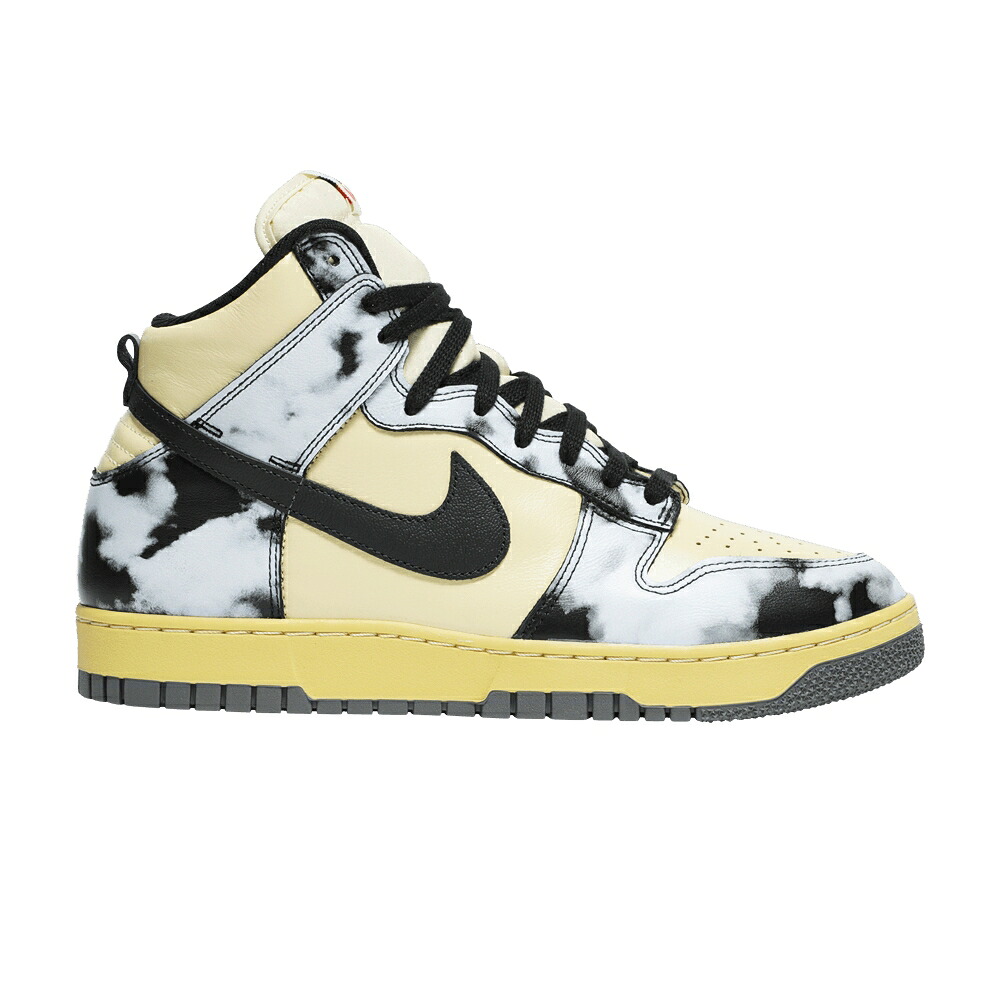 ナイキ ダンク ご機嫌 黒いこと 黒いこと ダンクハイ \u0027BLACK WASH\u0027 スニーカー メンズ NIKE DUNK HIGH 1985 ACID / LEMON DROP BLACK SATURN