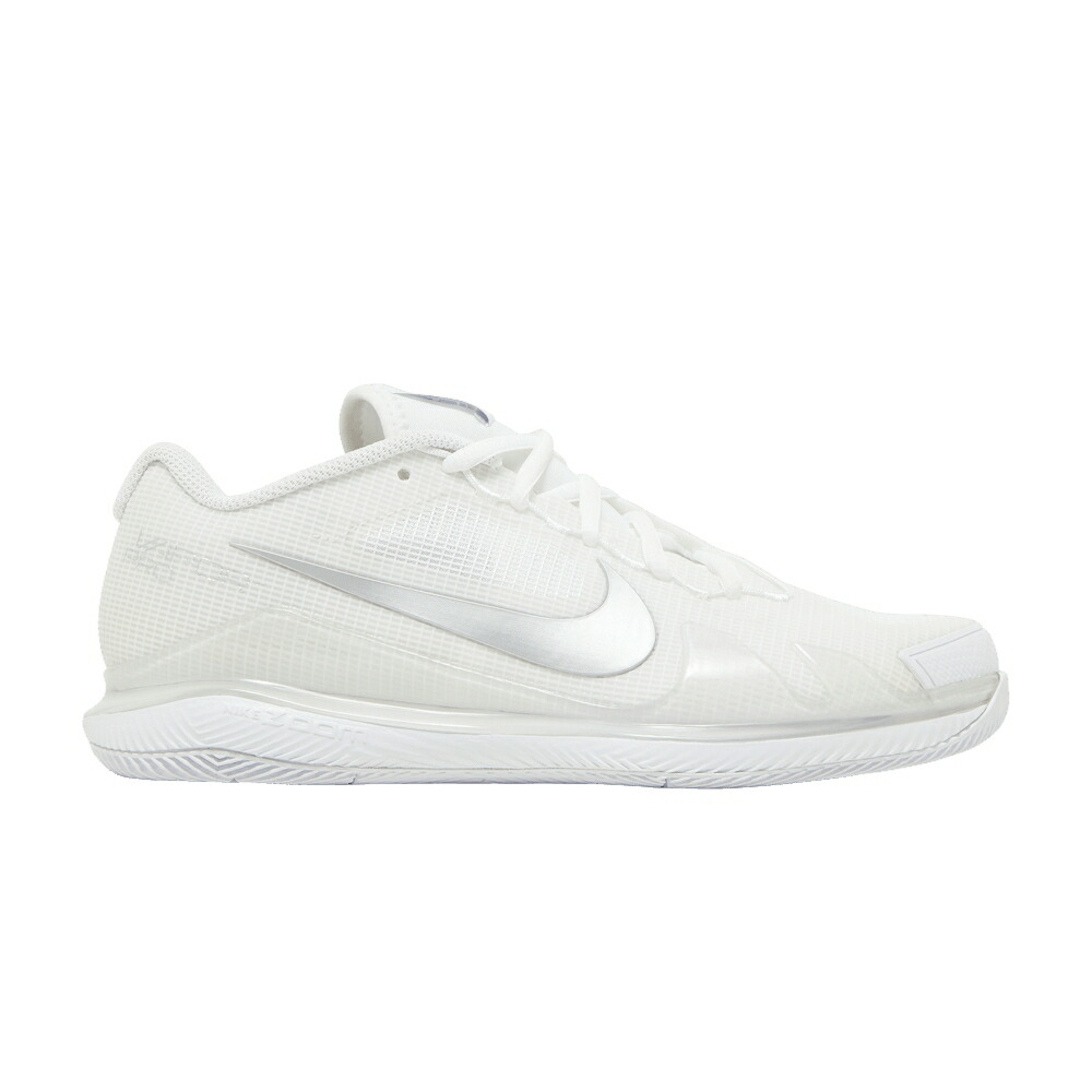 ナイキ コート ズーム プロ 白色 ホワイト 銀色 シルバー WHITE SILVER スニーカー レディース NIKE WMNS NIKECOURT AIR ZOOM VAPOR PRO METALLIC / WHITE METALLIC SILVER