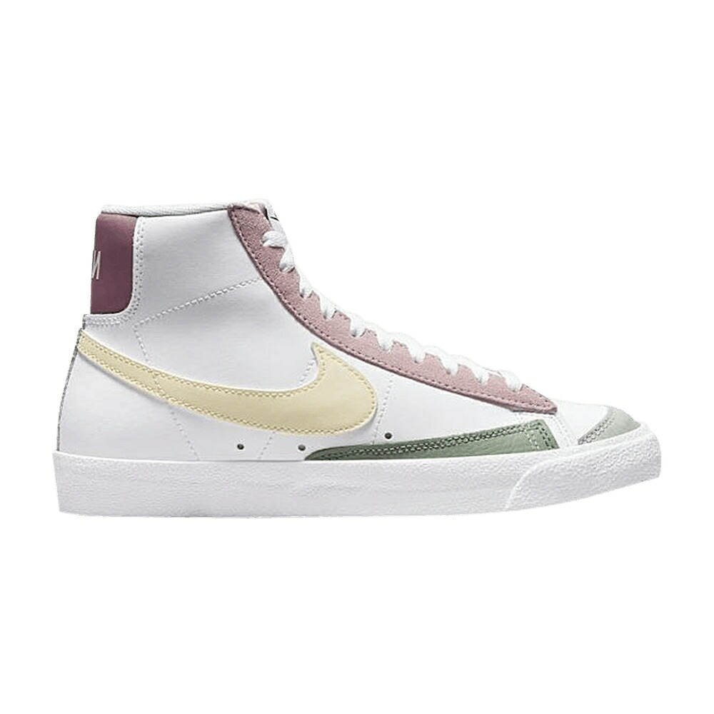 ナイキ ブレイザー ミッド 白いこと 白いこと サクラ色 \u002777 \u0027WHITE MULTI\u0027 スニーカー レディース NIKE WMNS BLAZER MID / WHITE REGAL PINK LIGHT MULBERRY スニーカー-靴