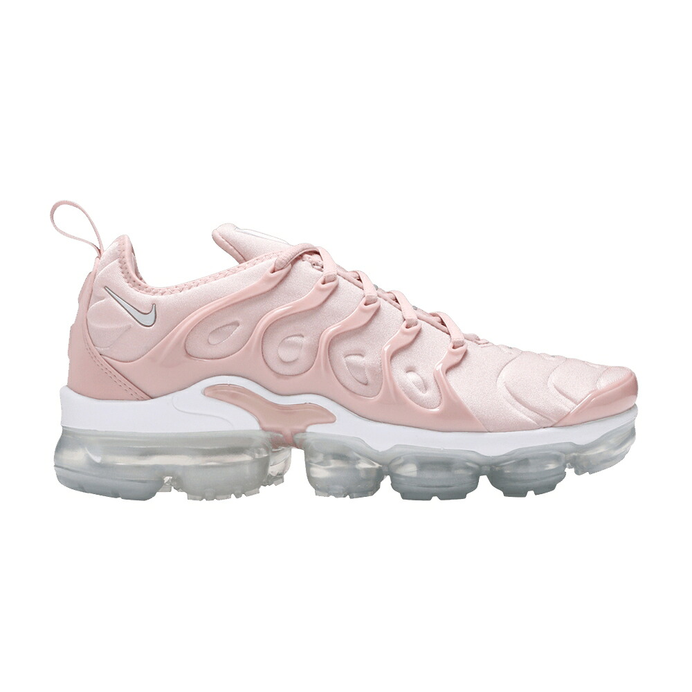 ナイキ サクラ色 オックスフォード 白いこと 白いこと エアヴェイパーマックス \u0027PINK OXFORD\u0027 スニーカー レディース NIKE WMNS AIR VAPORMAX PLUS / PINK OXFORD WHITE METALLIC