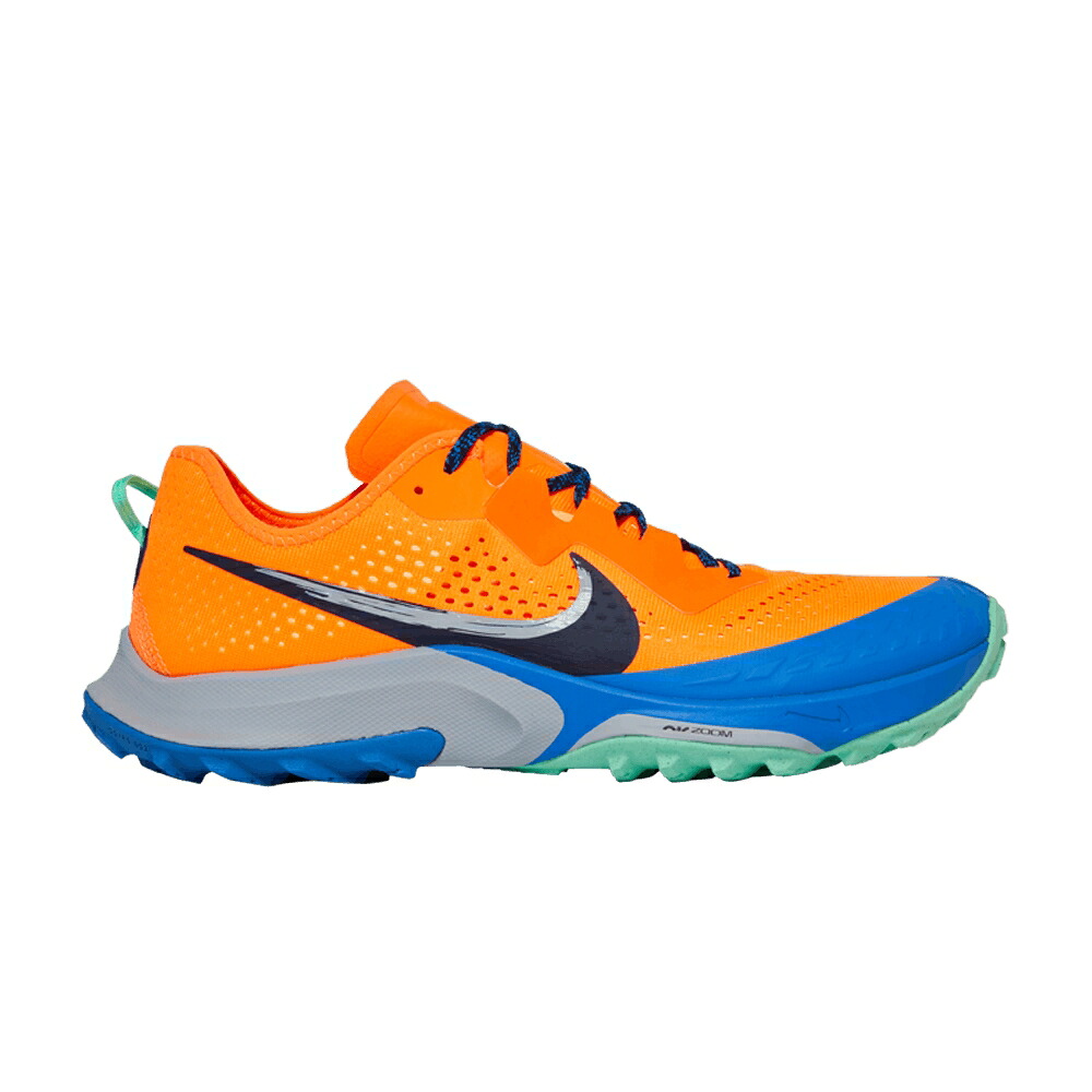 ナイキ ズーム 橙 オレンジ 青色 ブルー 'TOTAL ORANGE' スニーカー メンズ NIKE AIR ZOOM TERRA KIGER 7 / TOTAL ORANGE SIGNAL BLUE WOLF｜スニケス