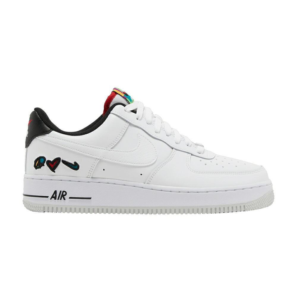 ナイキ 白色 ホワイト 赤 レッド エアフォース '07 'PEACE ' スニーカー メンズ NIKE AIR FORCE 1 LV8 3 LOVE NIKE' / WHITE WHITE UNIVERSITY RED 133,900円