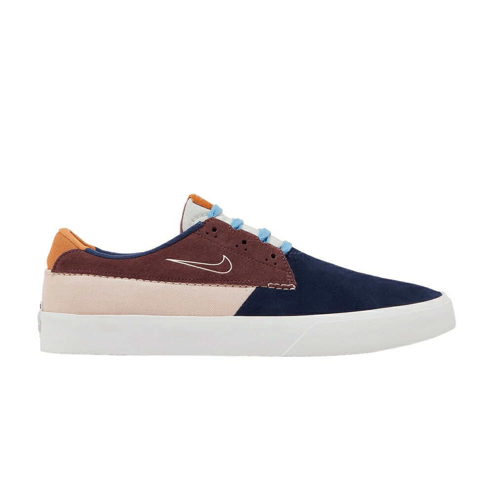 ナイキ エスビー 紺色 ネイビー ピンク 'MIDNIGHT OXFORD' スニーカー メンズ NIKE SHANE SB NAVY PINK / MIDNIGHT NAVY DARK WINE PINK|スニケス