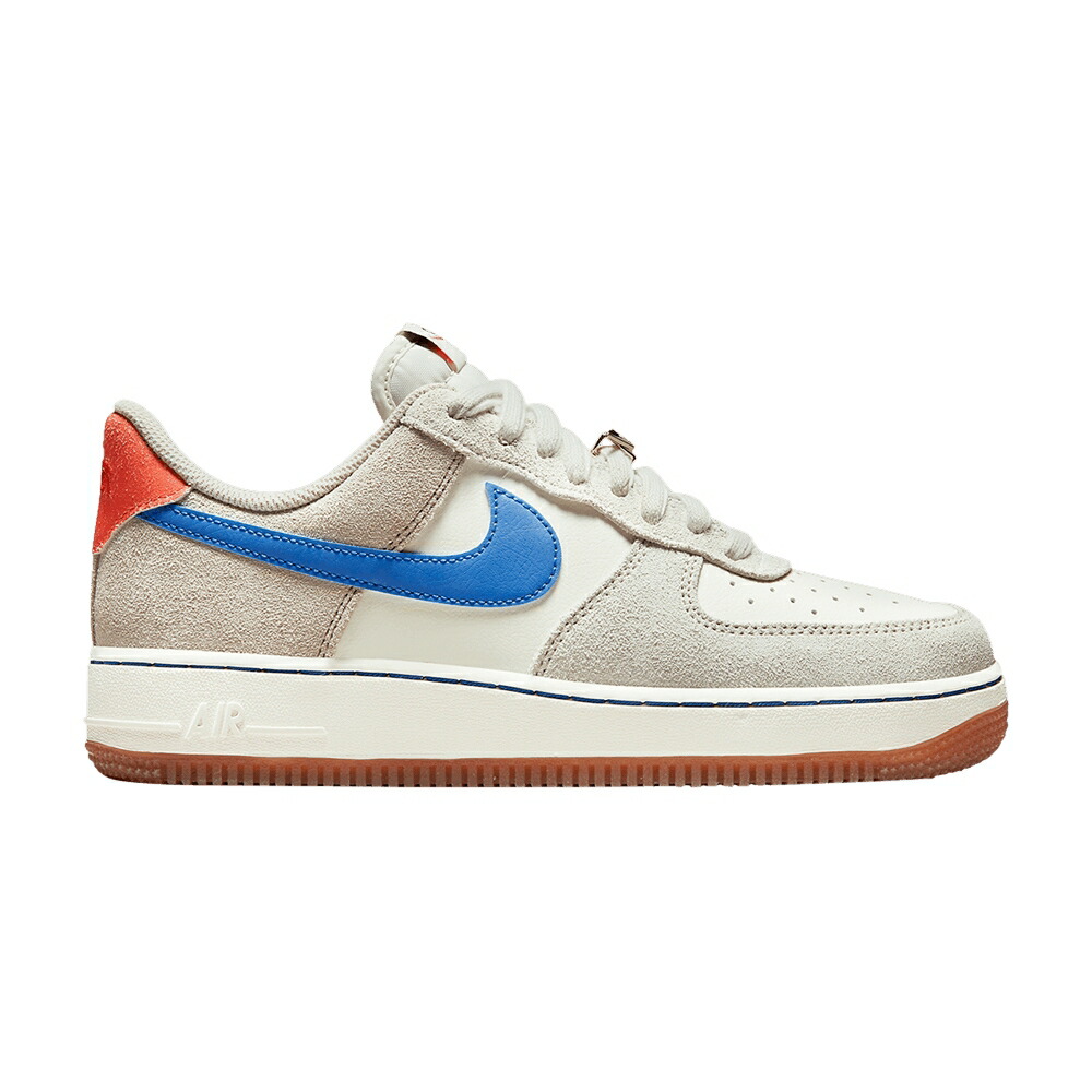 ナイキ ゲーム チーム 橙 オレンジ エアフォース '07 'FIRST 'SAIL ROYAL' ゲームロイヤル 青 ブルー スニーカー レディース NIKE WMNS AIR FORCE 1 SE USE / SAIL GAME ROYAL TEAM ORANGE