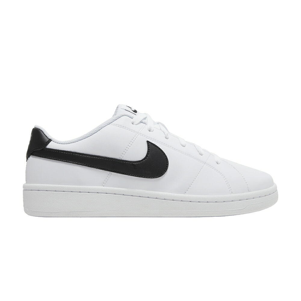 ナイキ 厚地の外套 白いこと 白いこと 黒いこと 黒いこと \u0027WHITE BLACK\u0027 スニーカー メンズ NIKE COURT ROYALE 2 LOW / WHITE BLACK 靴-メンズ靴-スニーカー