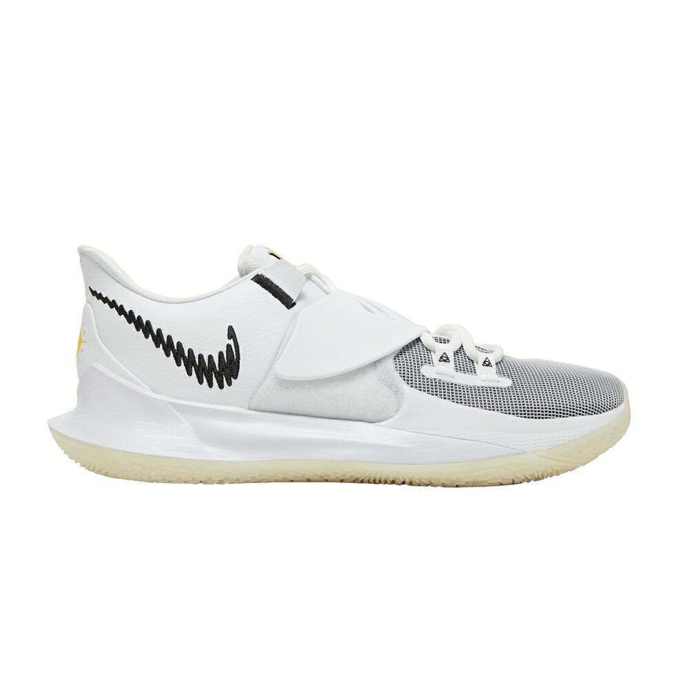 ナイキ カイリー 白いこと 白いこと 黒いこと 黒いこと \u0027ECLIPSE\u0027 スニーカー メンズ NIKE KYRIE LOW 3 EP / WHITE BLACK