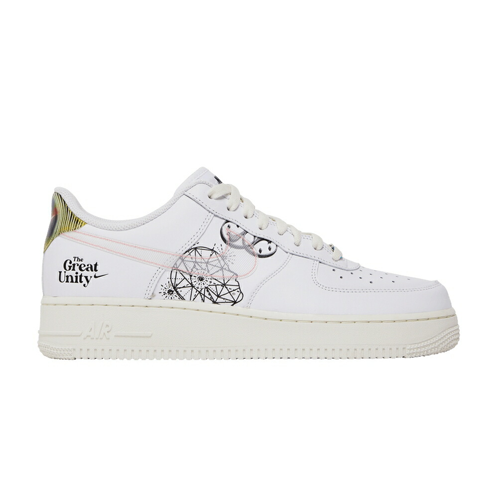 ナイキ 白色 ホワイト 緑 グリーン ピンク エアフォース THE UNITY スニーカー メンズ NIKE AIR FORCE 1 LOW GREAT / WHITE WHITE GREEN PINK