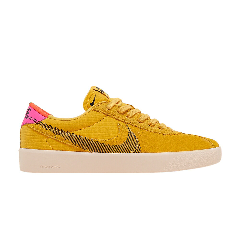 ナイキ 青みはたご屋 リアクト エスビー 黒いこと 黒いこと \u0027POLLEN\u0027 スニーカー メンズ NIKE BRUIN REACT T SB / POLLEN PALE CORAL BLACK
