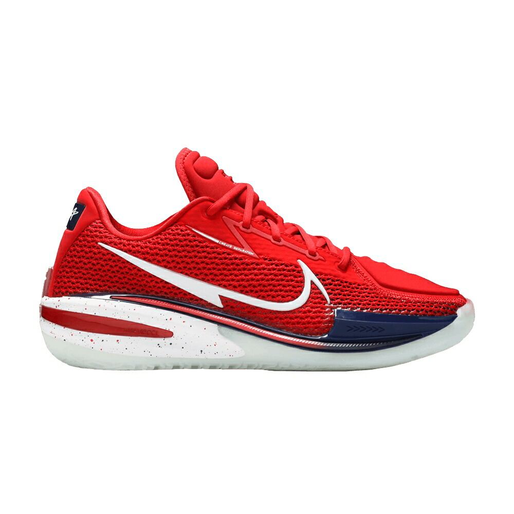 ナイキ ズーム 赤 レッド 青色 ブルー 白色 ホワイト 'TEAM USA' スニーカー メンズ NIKE AIR ZOOM GT CUT / SPORT RED BLUE VOID WHITE