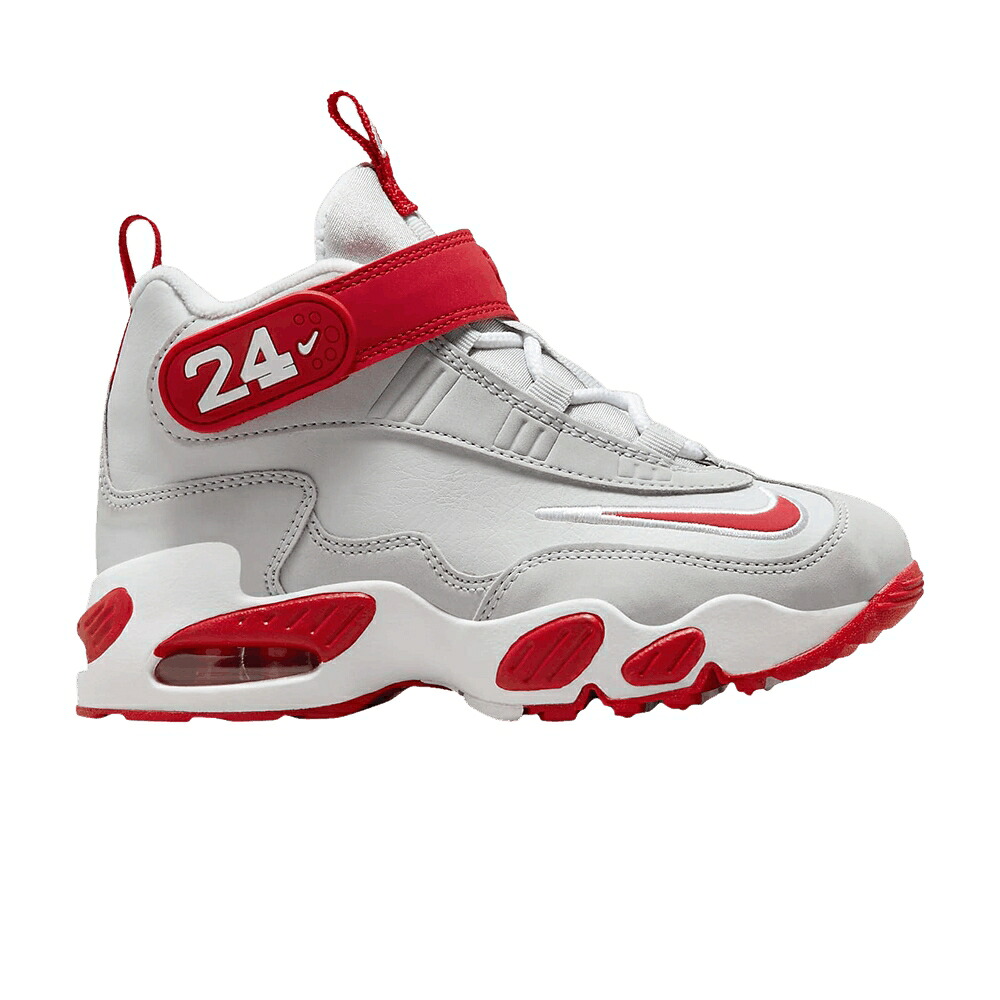 ナイキ グリフィー マックス レッズ ピュア プラチナム 白色 ホワイト 'シンシナティ AWAY' ジュニア キッズ NIKE AIR GRIFFEY MAX 1 PS 'CINCINNATI REDS / PURE PLATINUM WHITE UNIVERSITY ベビー マタニティ|スニケス