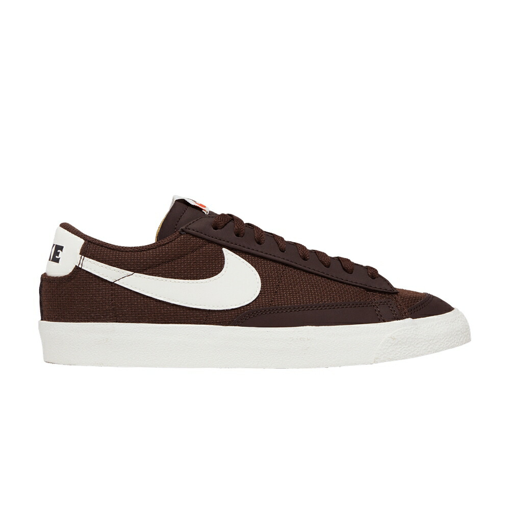 ナイキ ブレイザー 割り増し金 黒いこと 黒いこと \u002777 \u0027EARTH\u0027 スニーカー メンズ NIKE BLAZER LOW PREMIUM / EARTH EARTH BLACK SAIL 靴-メンズ靴-スニーカー