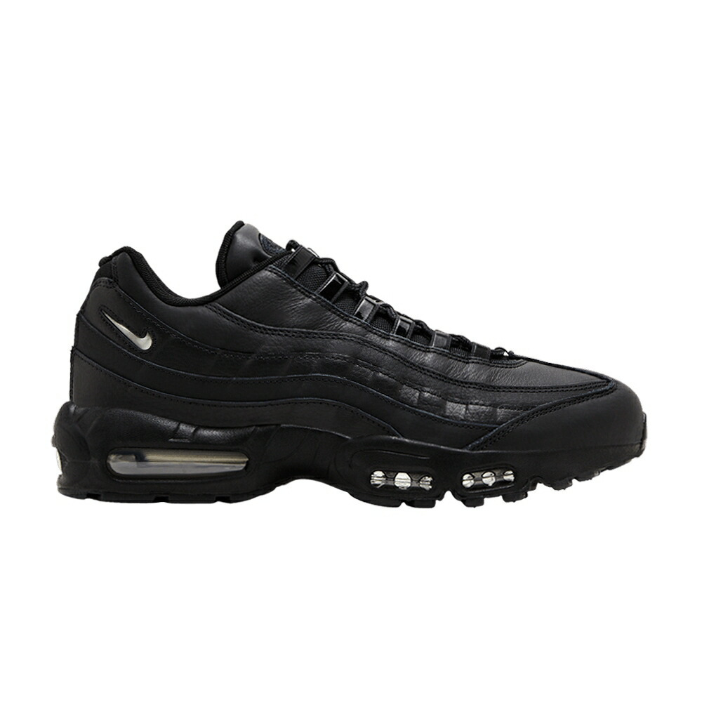 ナイキ マックス 黒色 ブラック 銀色 シルバー エアマックス JEWEL BLACK スニーカー メンズ NIKE AIR MAX 95 - TRIPLE / BLACK METALLIC SILVER ANTHRACITE