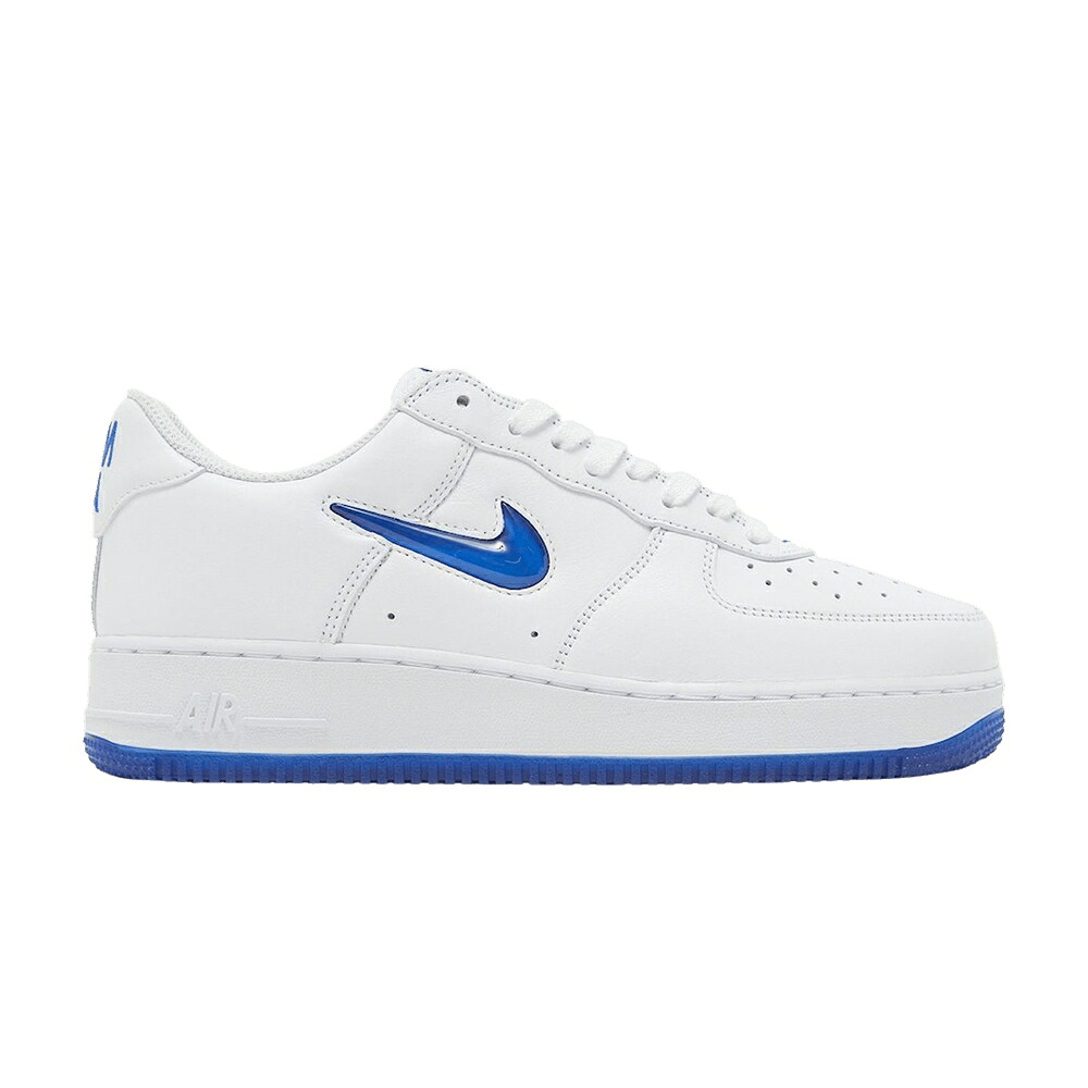 ナイキ 白色 ホワイト エアフォース 'COLOR ROYAL' スニーカー メンズ NIKE AIR FORCE 1 JEWEL OF THE MONTH - WHITE HYPER / WHITE HYPER ROYAL