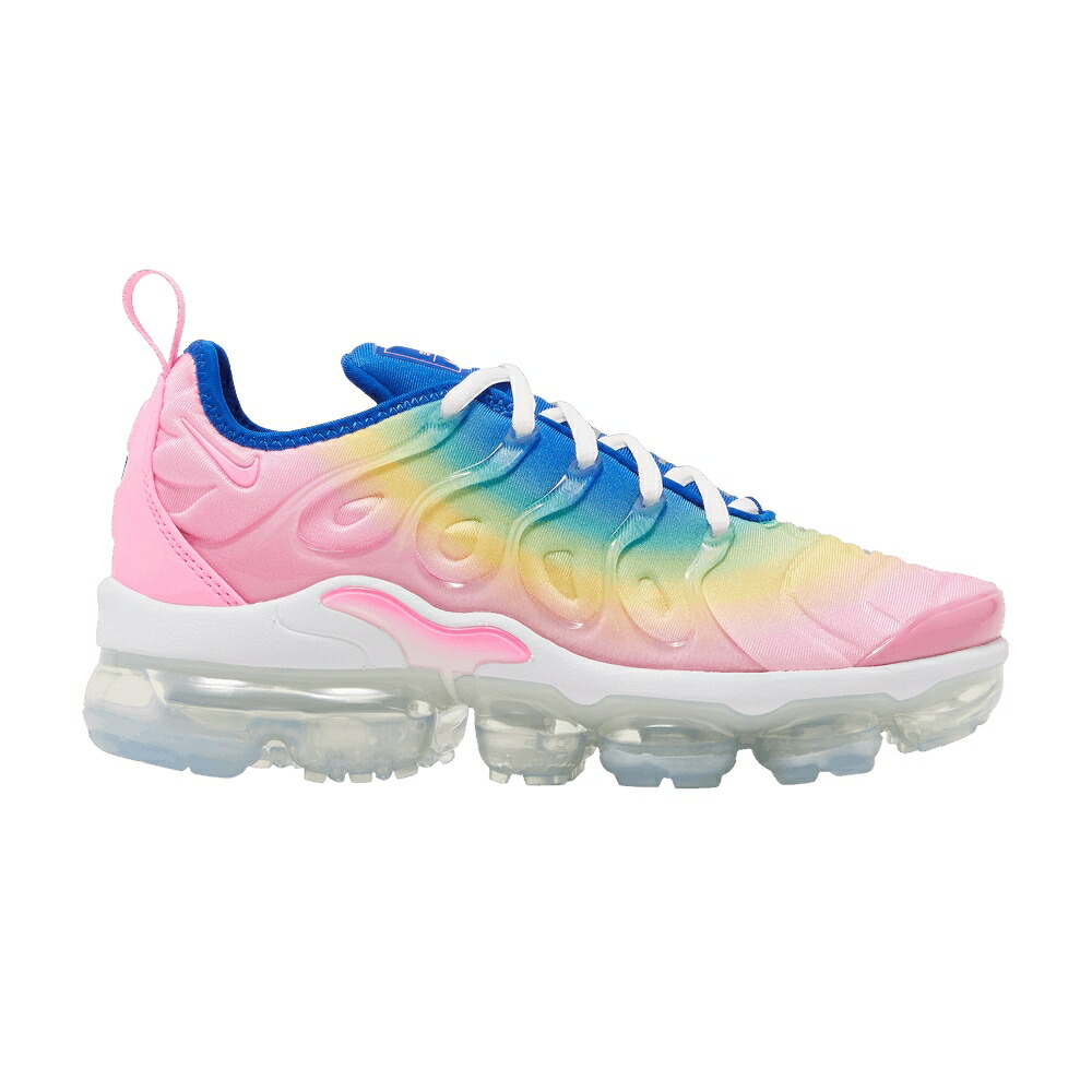 ナイキ ピンク スプリング 緑 グリーン エアヴェイパーマックス 'COTTON RAINBOW' スニーカー レディース NIKE WMNS AIR VAPORMAX PLUS CANDY / PINK SPELL SPRING GREEN RACER