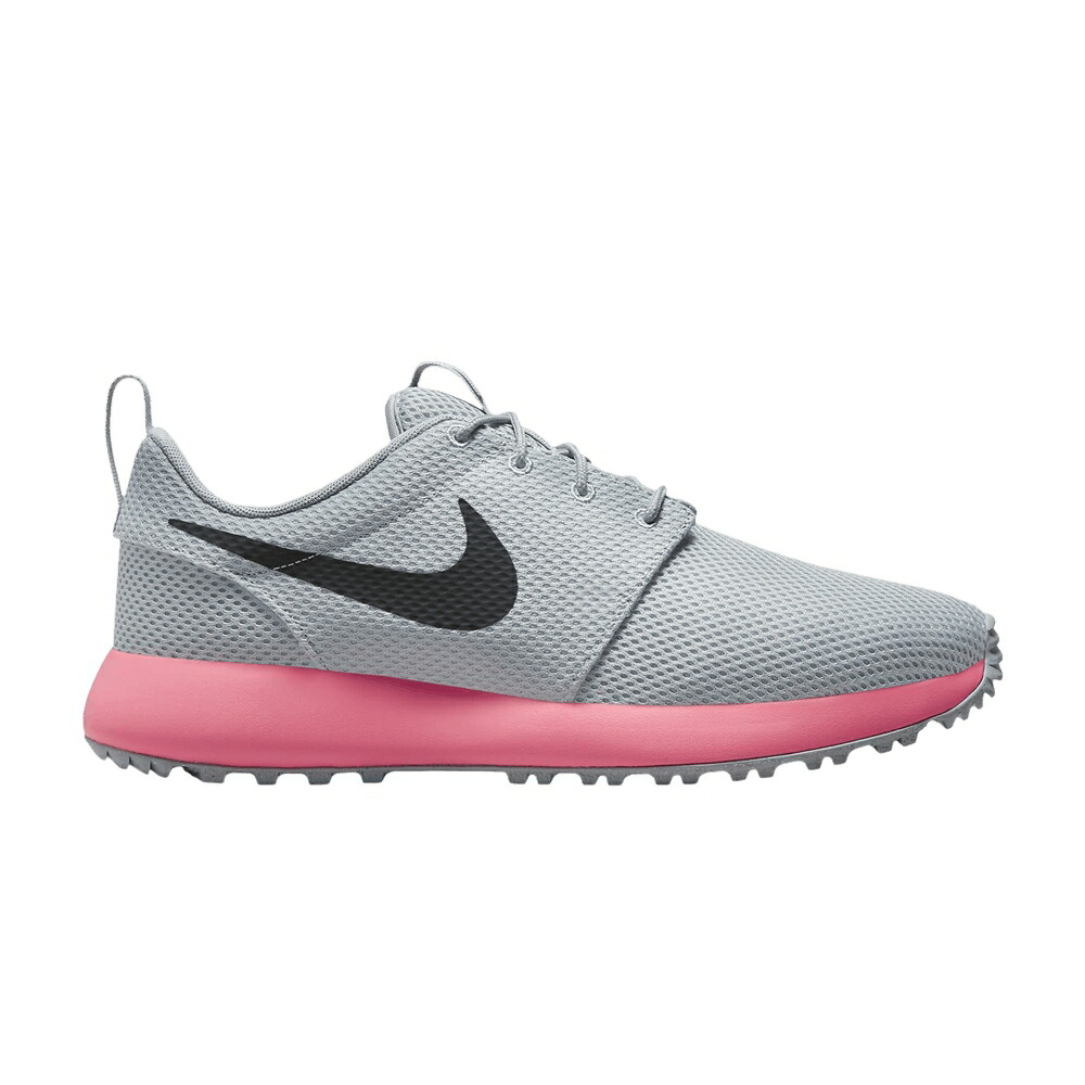 ナイキ ゴルフ 灰色 グレー 黒色 ブラック MOKE PUNCH スニーカー メンズ NIKE ROSHE GOLF NEXT NATURE GREY HOT / LIGHT SMOKE GREY HOT PUNCH BLACK